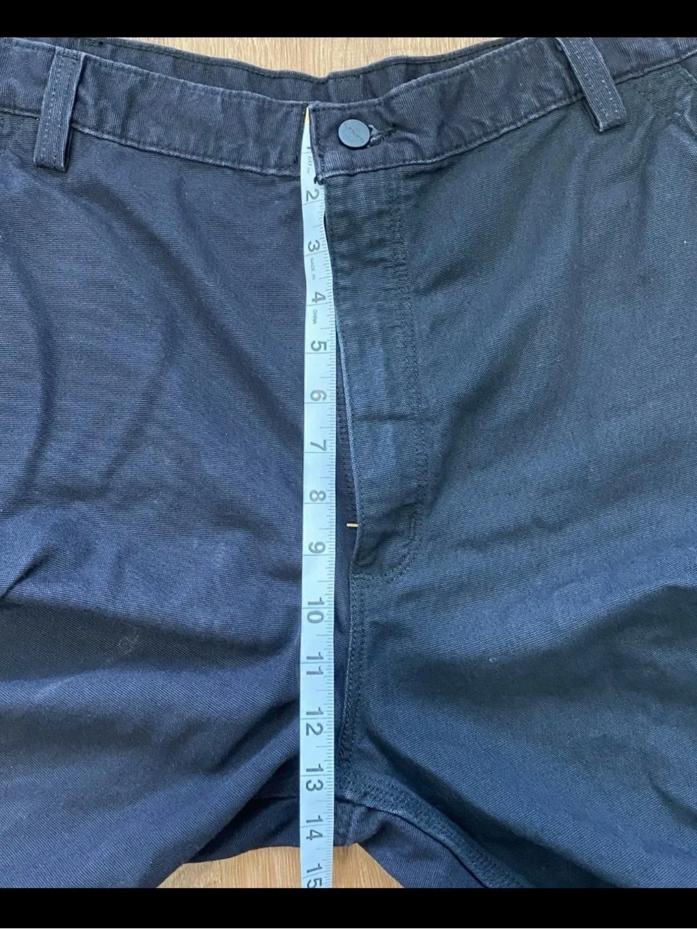 Carhartt FR Cargo Pants Mens 42x32 Black Fire Resistant CAT 2 FRB240-BLK